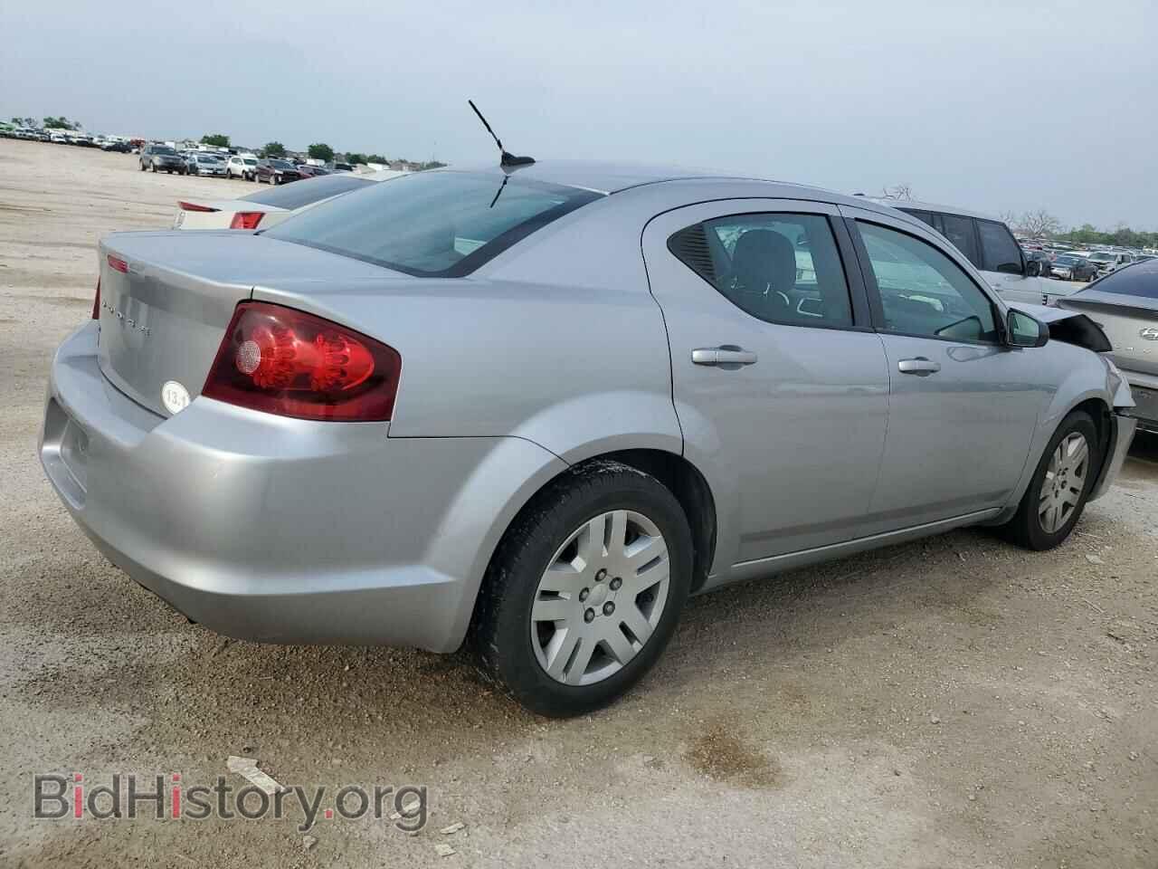 2014 DODGE AVENGER - VIN: 1C3CDZAB4EN166185 - Фото 3