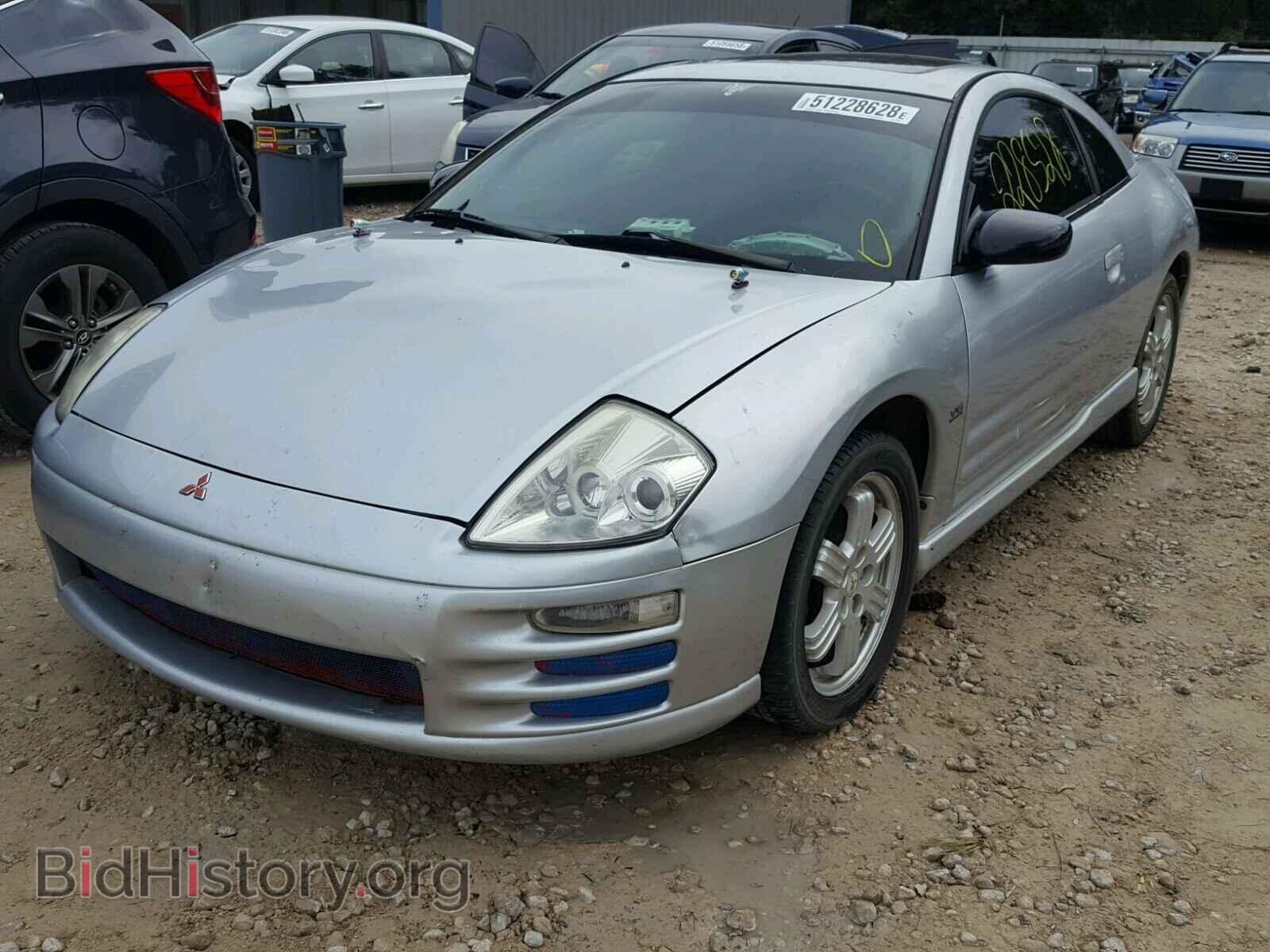 2001 MITSUBISHI ECLIPSE - VIN: 4A3AC84H21E030290 - Photo 2
