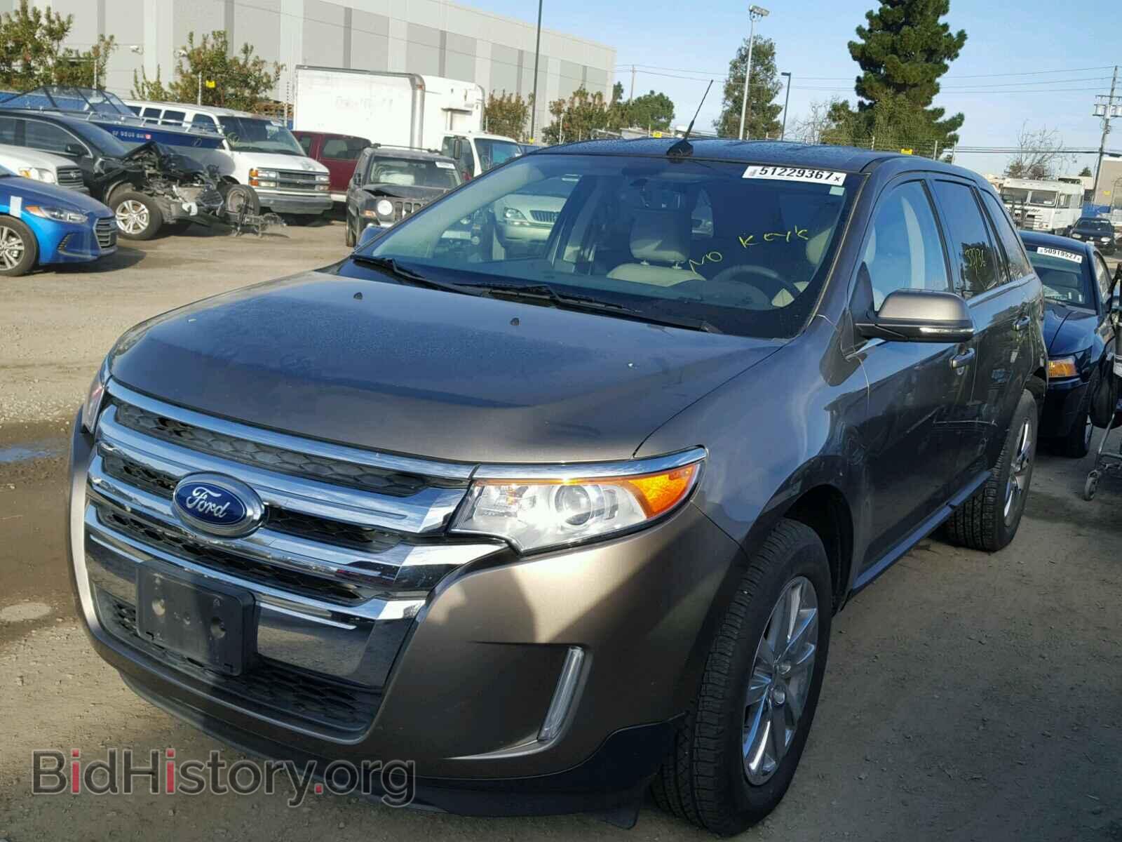2014 FORD EDGE - VIN: 2FMDK3K96EBA58110 - Фото 2