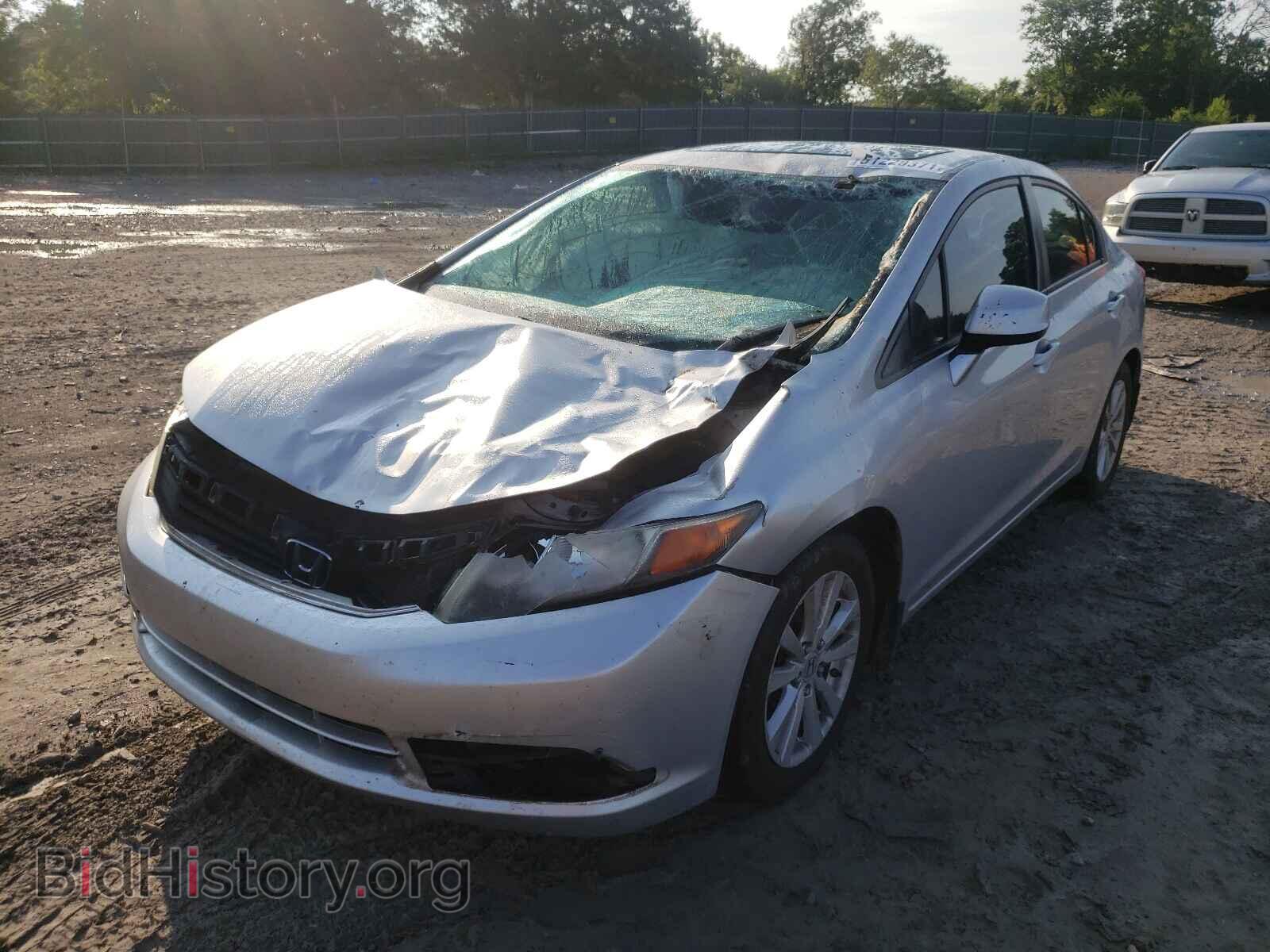 2012 HONDA CIVIC - VIN: 2HGFB2F83CH317799 - Фото 2