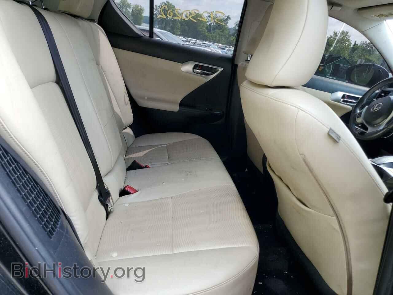2012 LEXUS CT 200 - VIN: JTHKD5BH9C2102028 - Фото 6