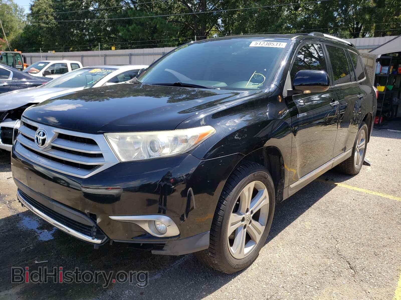 2012 TOYOTA HIGHLANDER - VIN: 5TDDK3EH4CS139545 - Фото 2