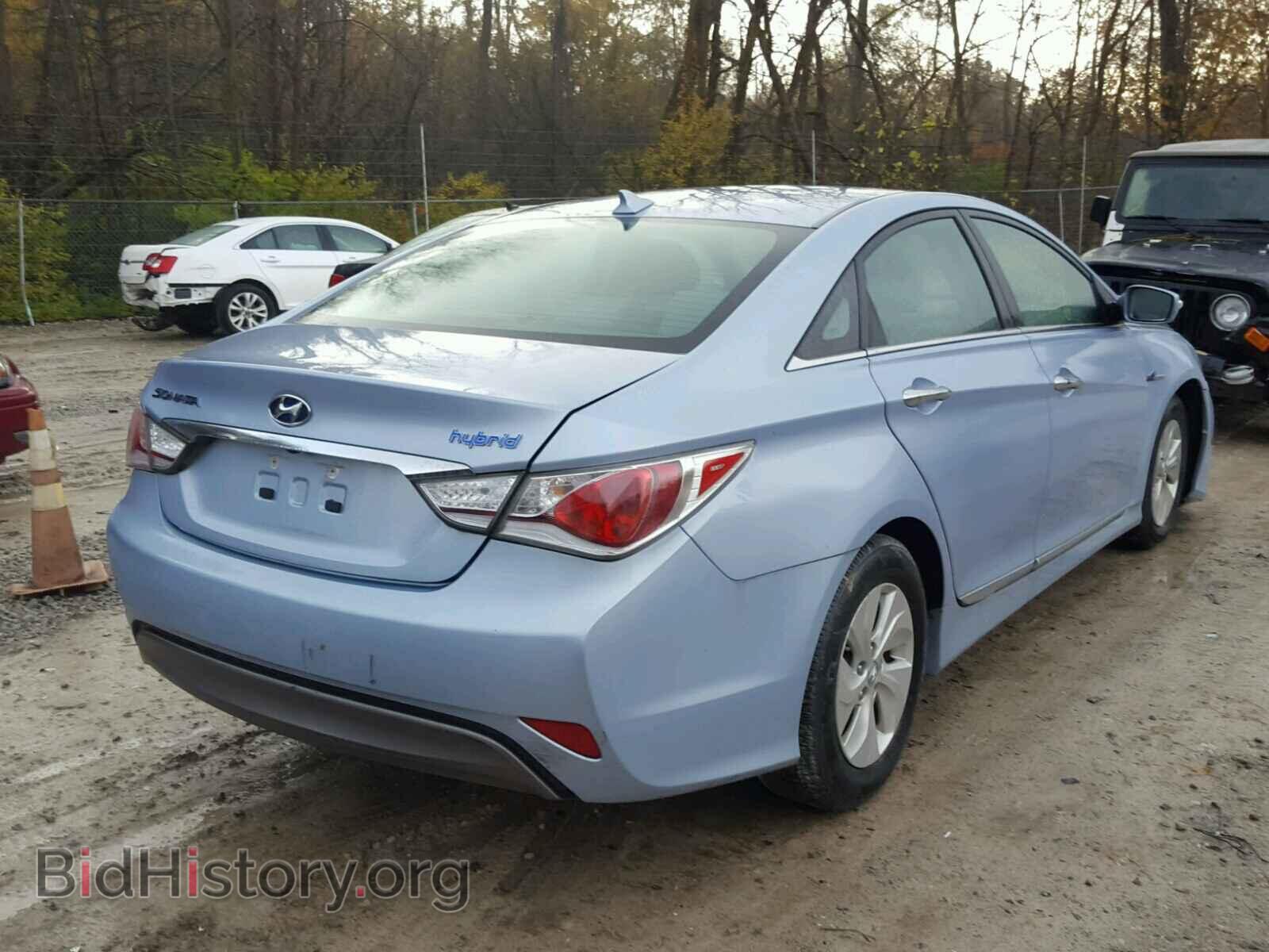 2014 HYUNDAI SONATA - VIN: KMHEC4A43EA118014 - Фото 4