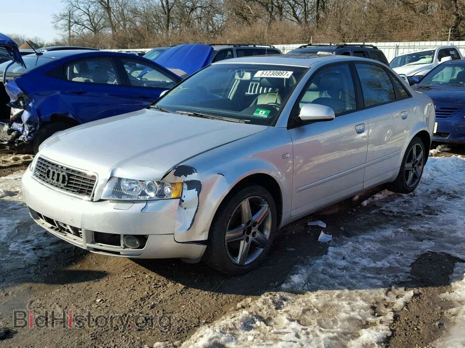 2005 AUDI A4 - VIN: WAULC68E25A107086 - Фото 2