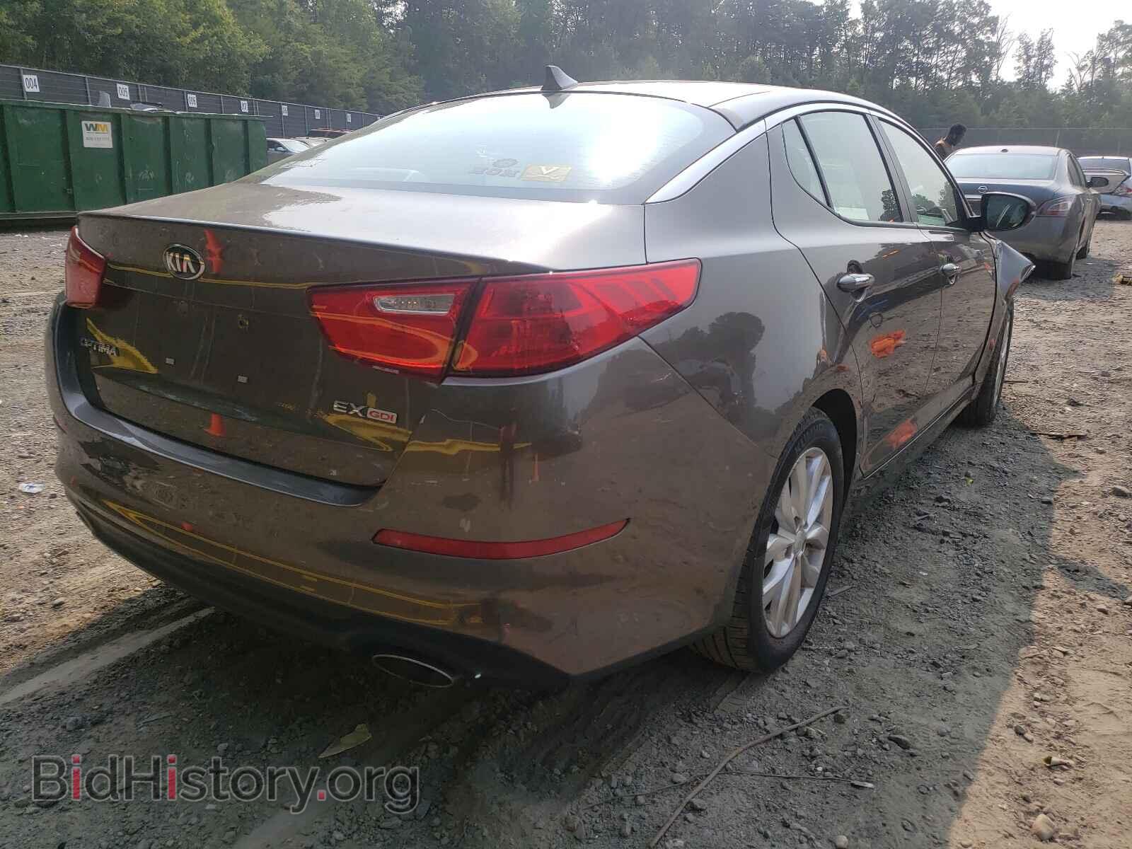 2014 KIA OPTIMA - VIN: 5XXGN4A74EG299565 - Photo 4