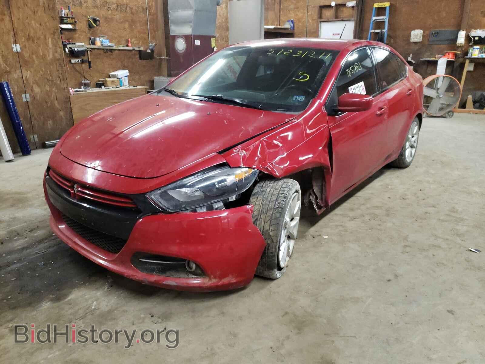 2013 DODGE DART - VIN: 1C3CDFBH6DD107273 - Фото 2