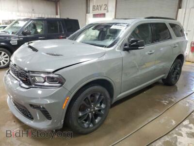 2022 Dodge DURANGO GT, gray — VIN 1C4RDJDG6NC205689, Copart