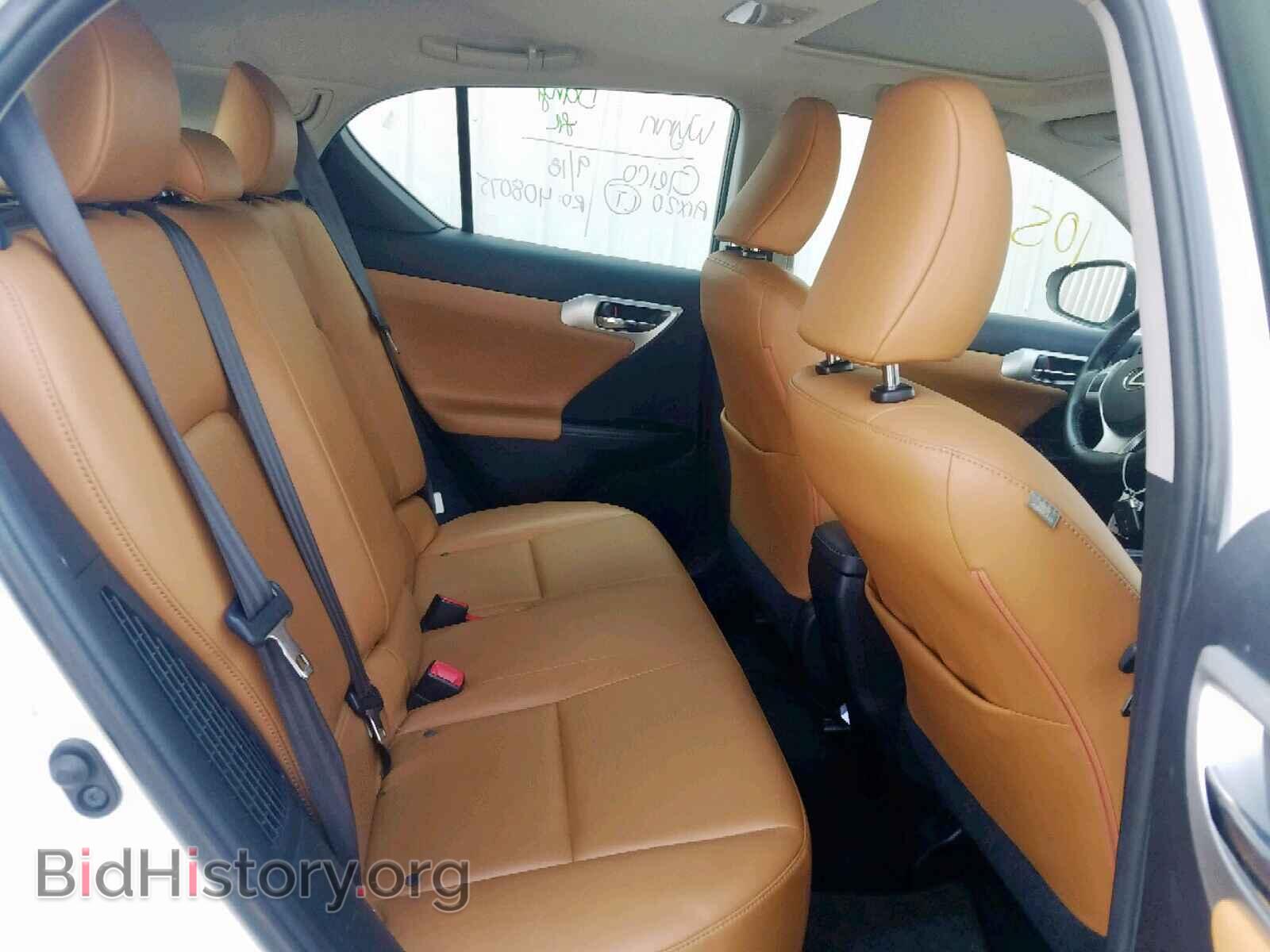 2013 LEXUS CT 200 - VIN: JTHKD5BH5D2157979 - Фото 6