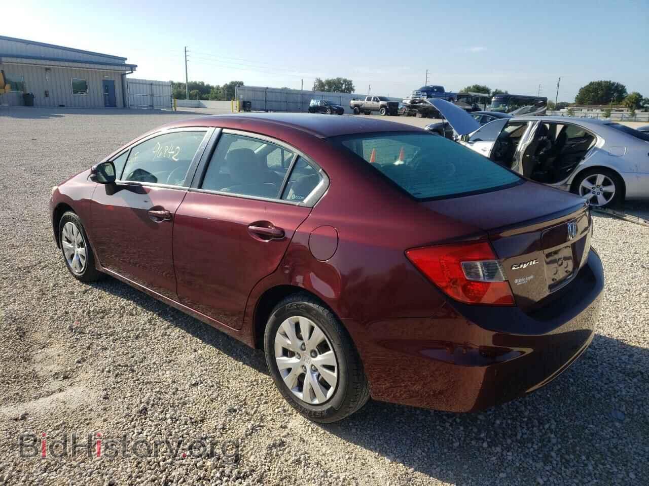 2012 HONDA CIVIC - VIN: 2HGFB2F51CH584302 - Фото 3