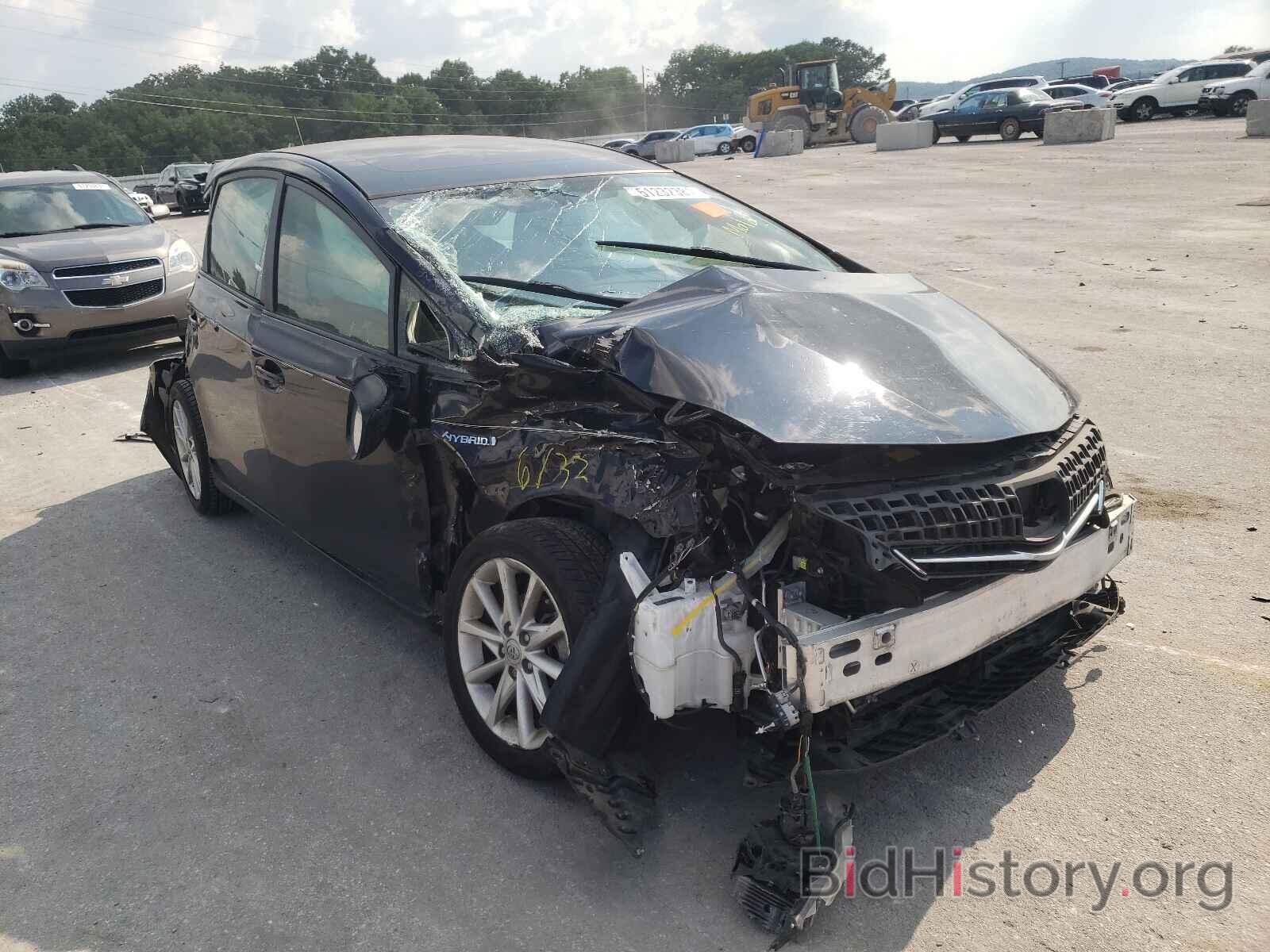 Photo JTDZN3EU9D3232283 - TOYOTA PRIUS 2013