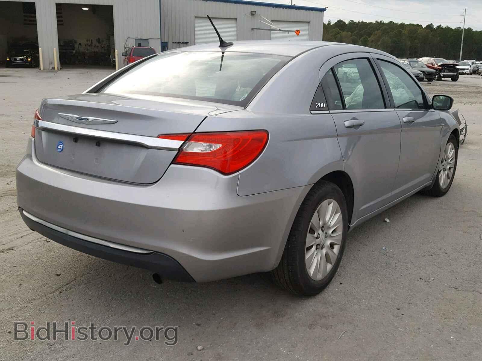 2013 CHRYSLER 200 - VIN: 1C3CCBAB1DN560347 - Фото 4