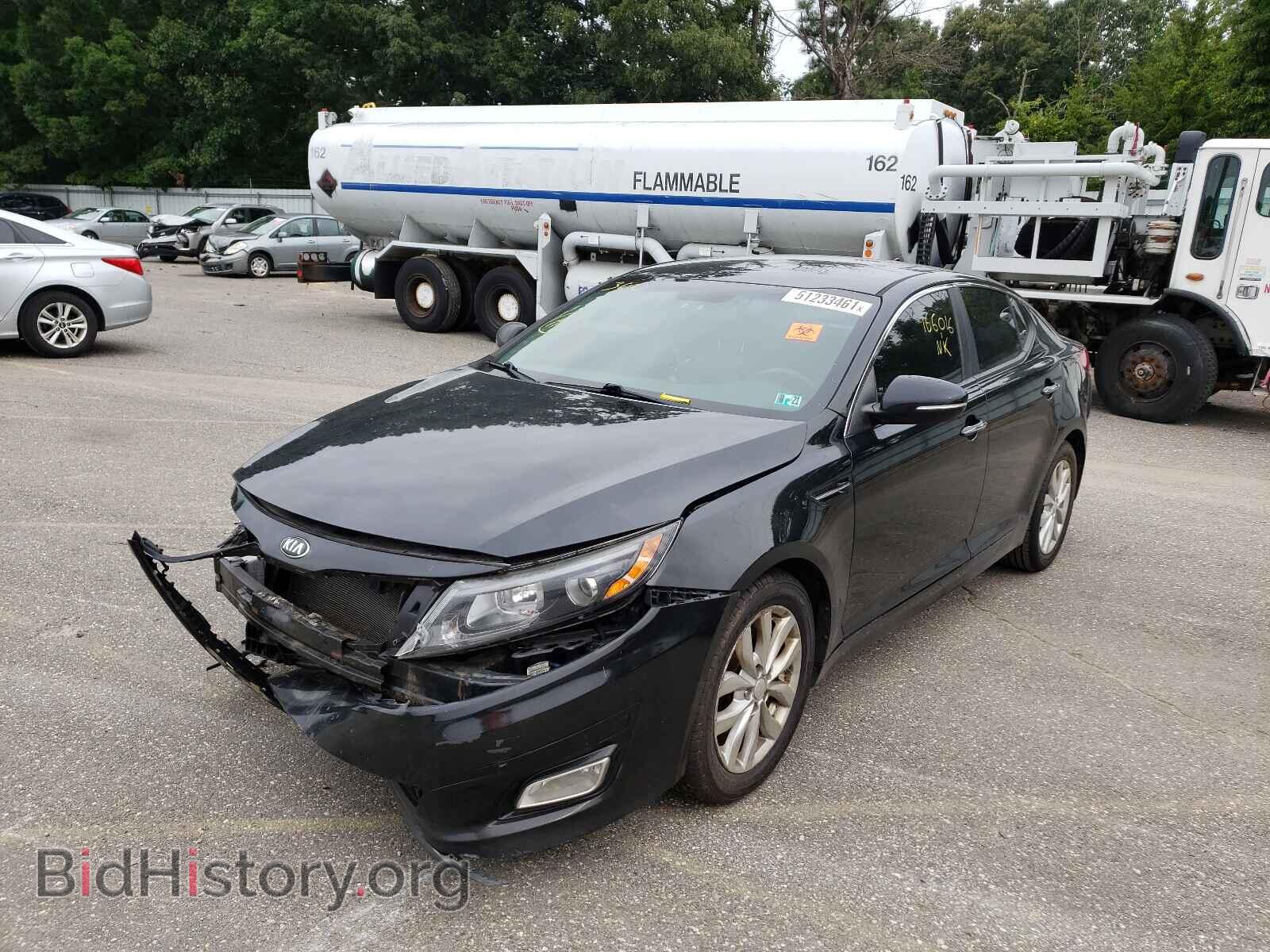 2014 KIA OPTIMA - VIN: 5XXGN4A76EG323123 - Фото 2