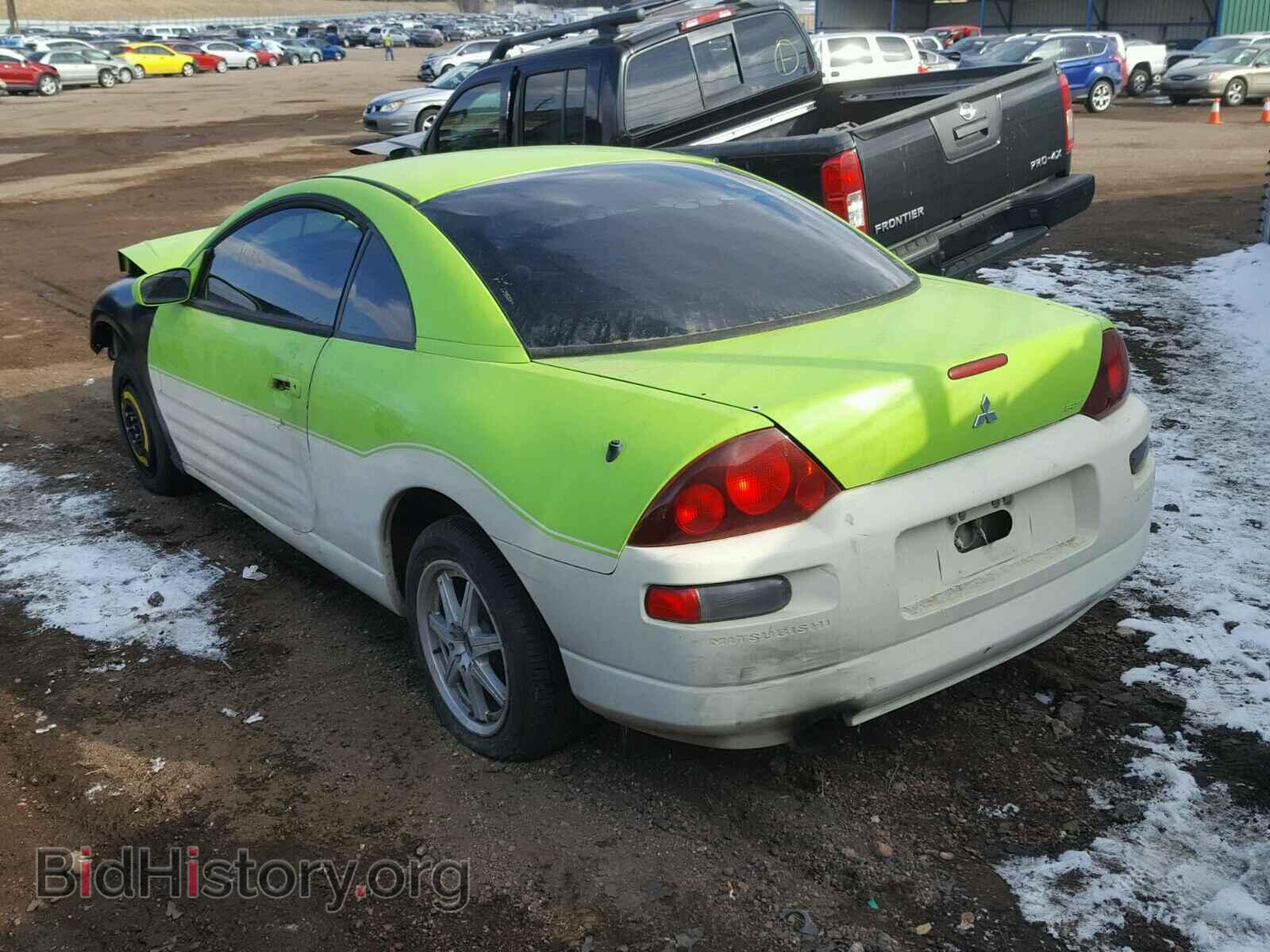 2002 MITSUBISHI ECLIPSE - VIN: 4A3AC34G62E035018 - Фото 3