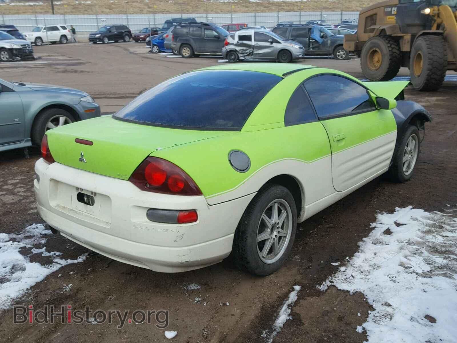 2002 MITSUBISHI ECLIPSE - VIN: 4A3AC34G62E035018 - Фото 4