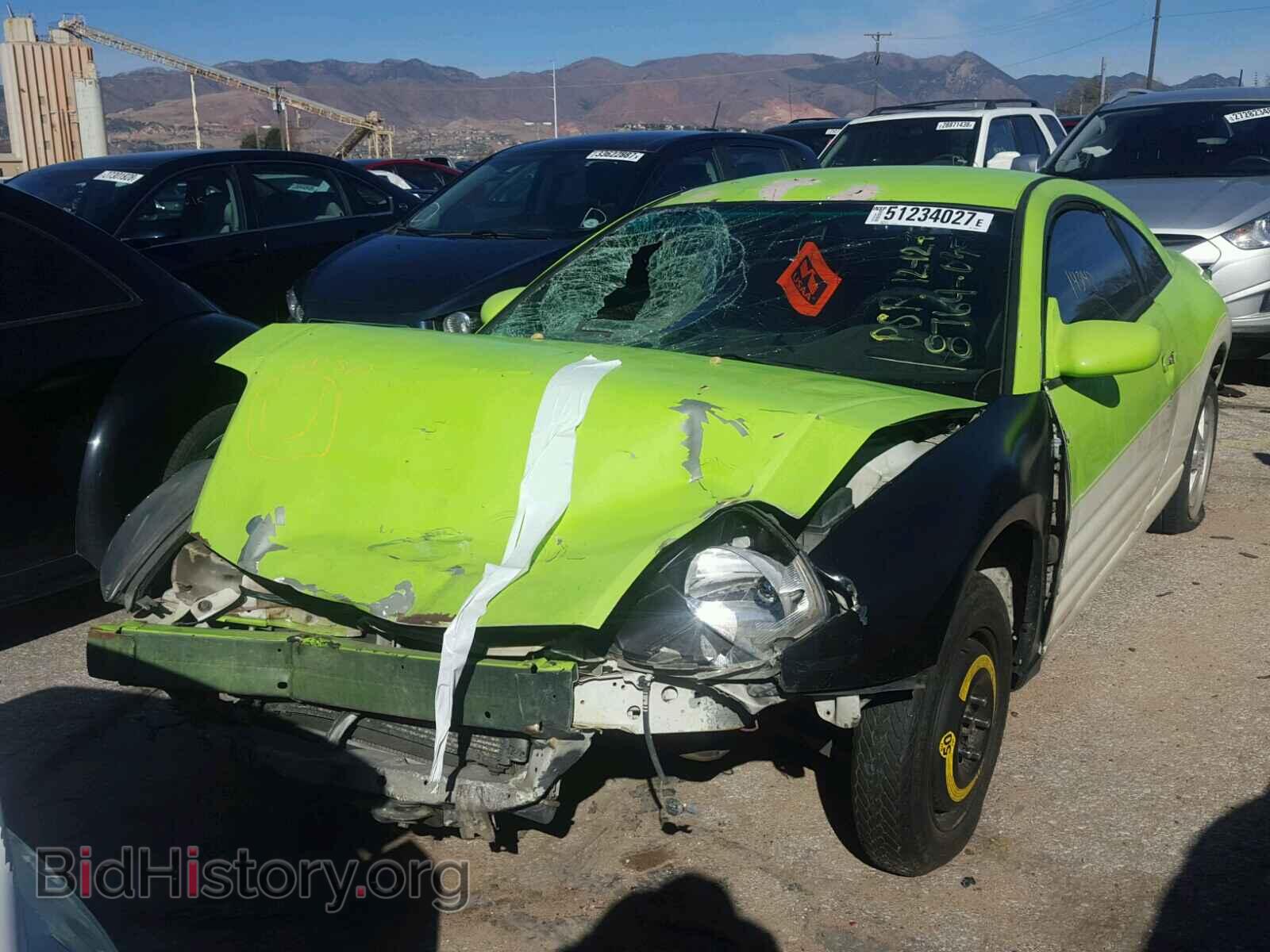 2002 MITSUBISHI ECLIPSE - VIN: 4A3AC34G62E035018 - Фото 9