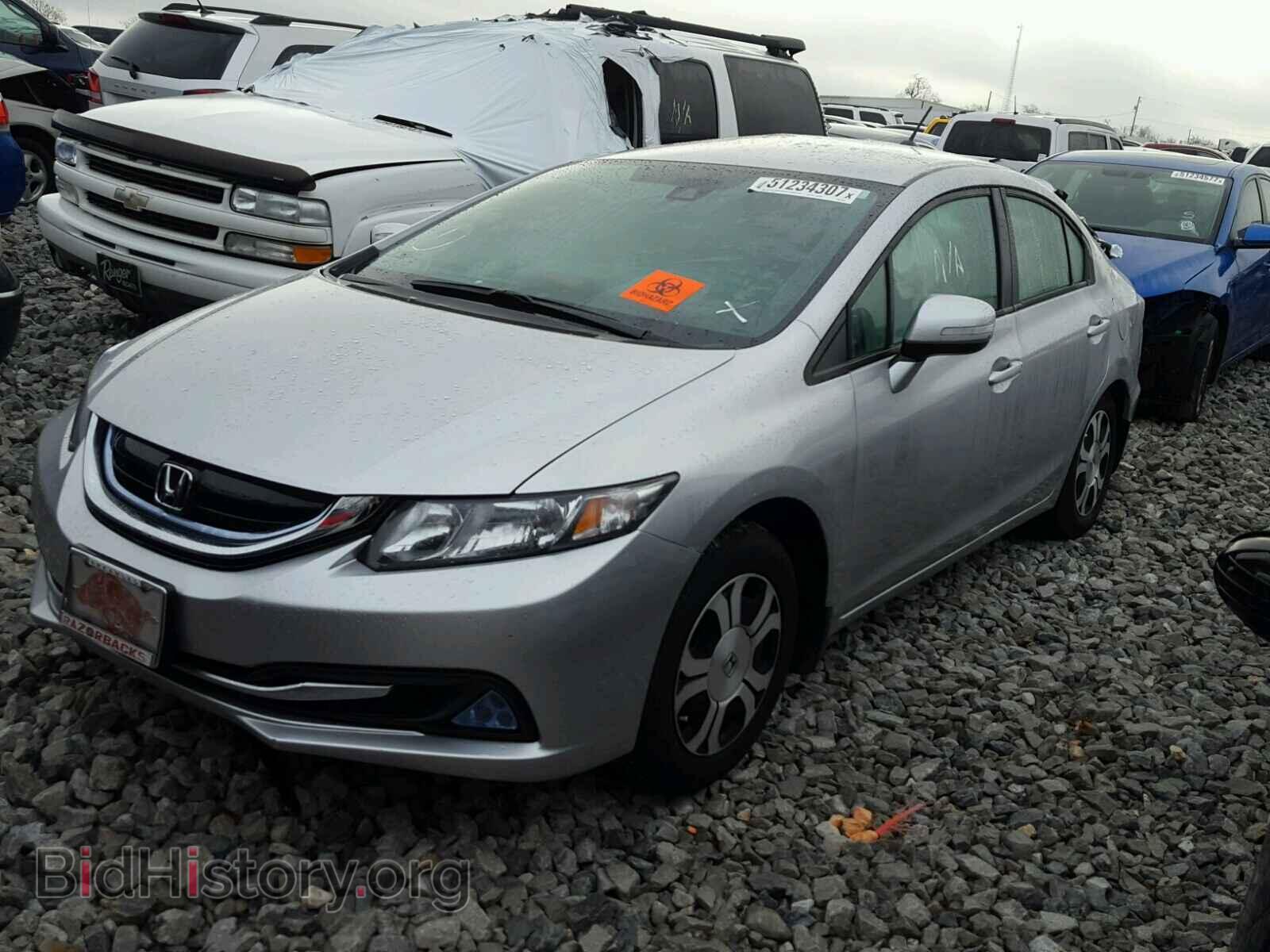 2013 HONDA CIVIC - VIN: 19XFB4F33DE002321 - Фото 2