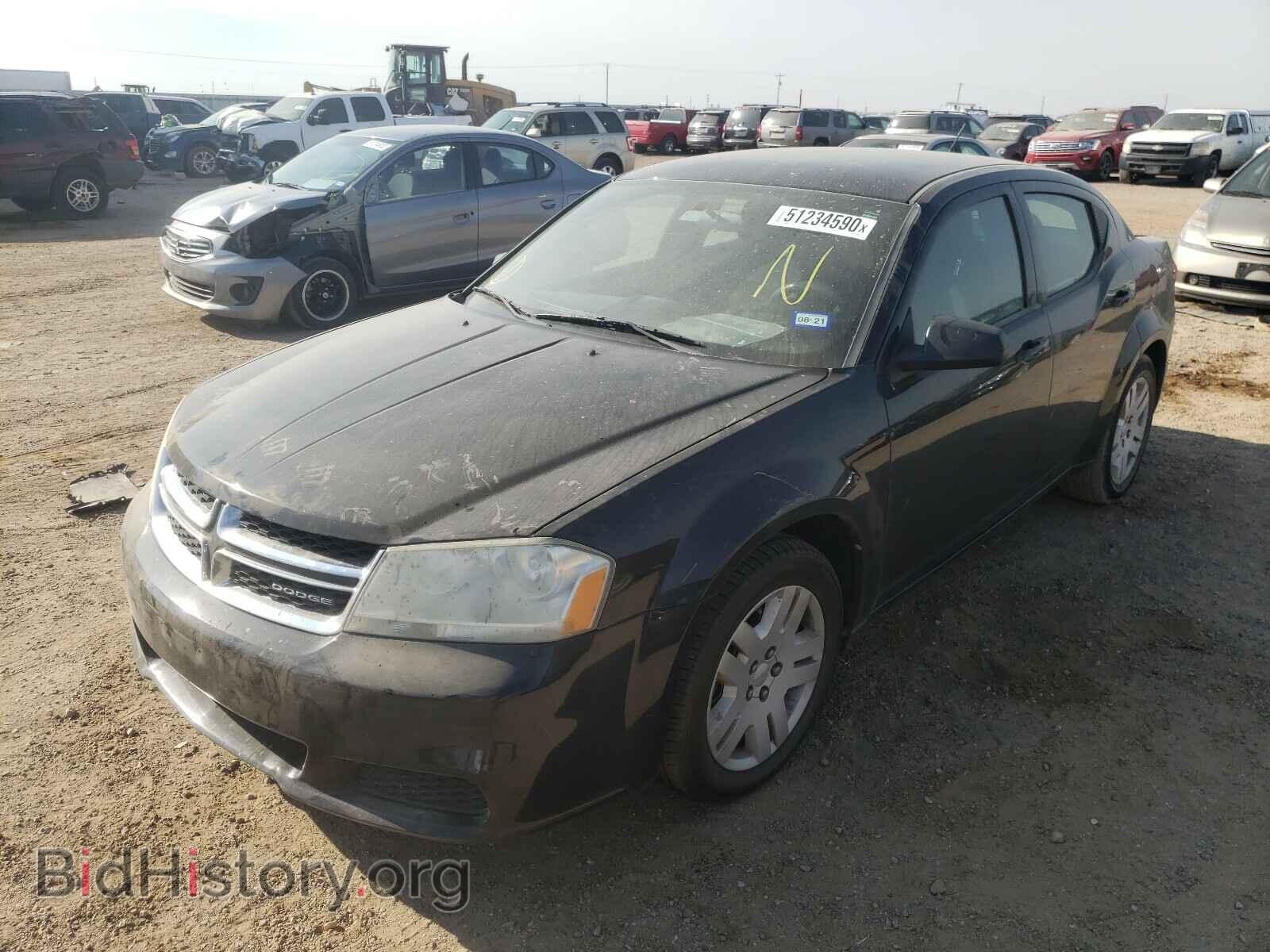 2011 DODGE AVENGER - VIN: 1B3BD4FB9BN572902 - Фото 2