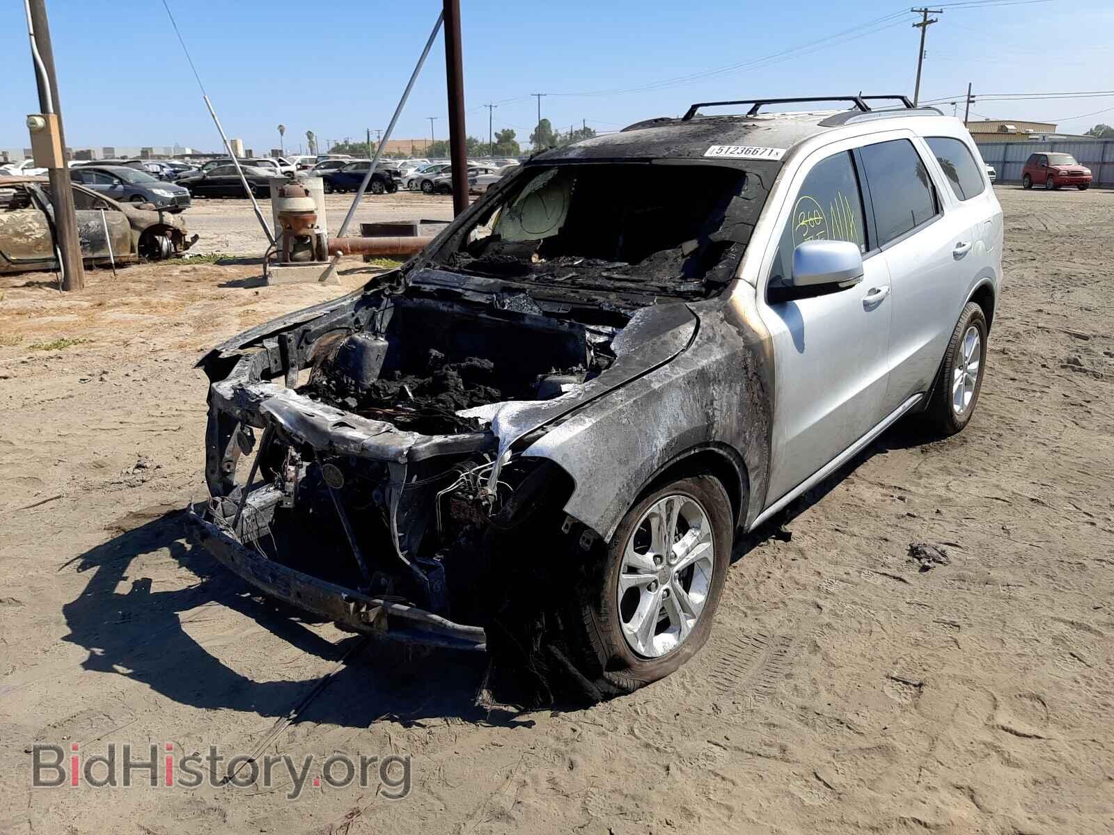 2012 DODGE DURANGO - VIN: 1C4RDHDG1CC191321 - Photo 2