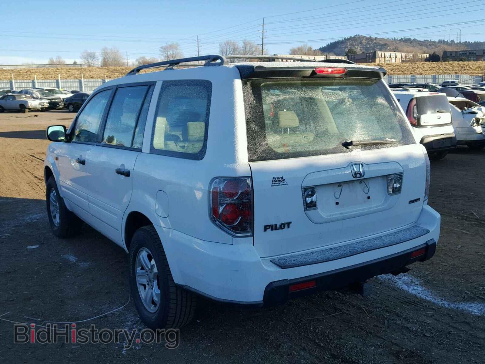 2006 HONDA PILOT - VIN: 2HKYF18146H528365 - Фото 3
