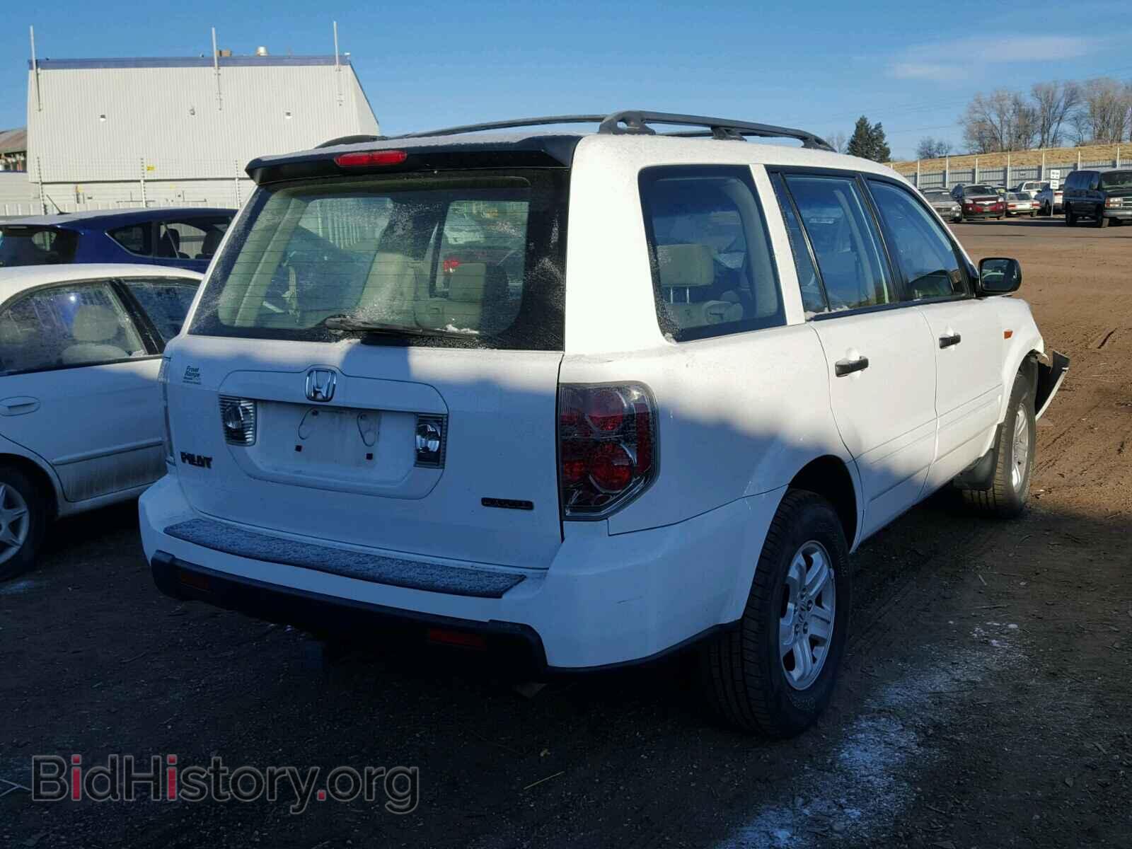 2006 HONDA PILOT - VIN: 2HKYF18146H528365 - Фото 4