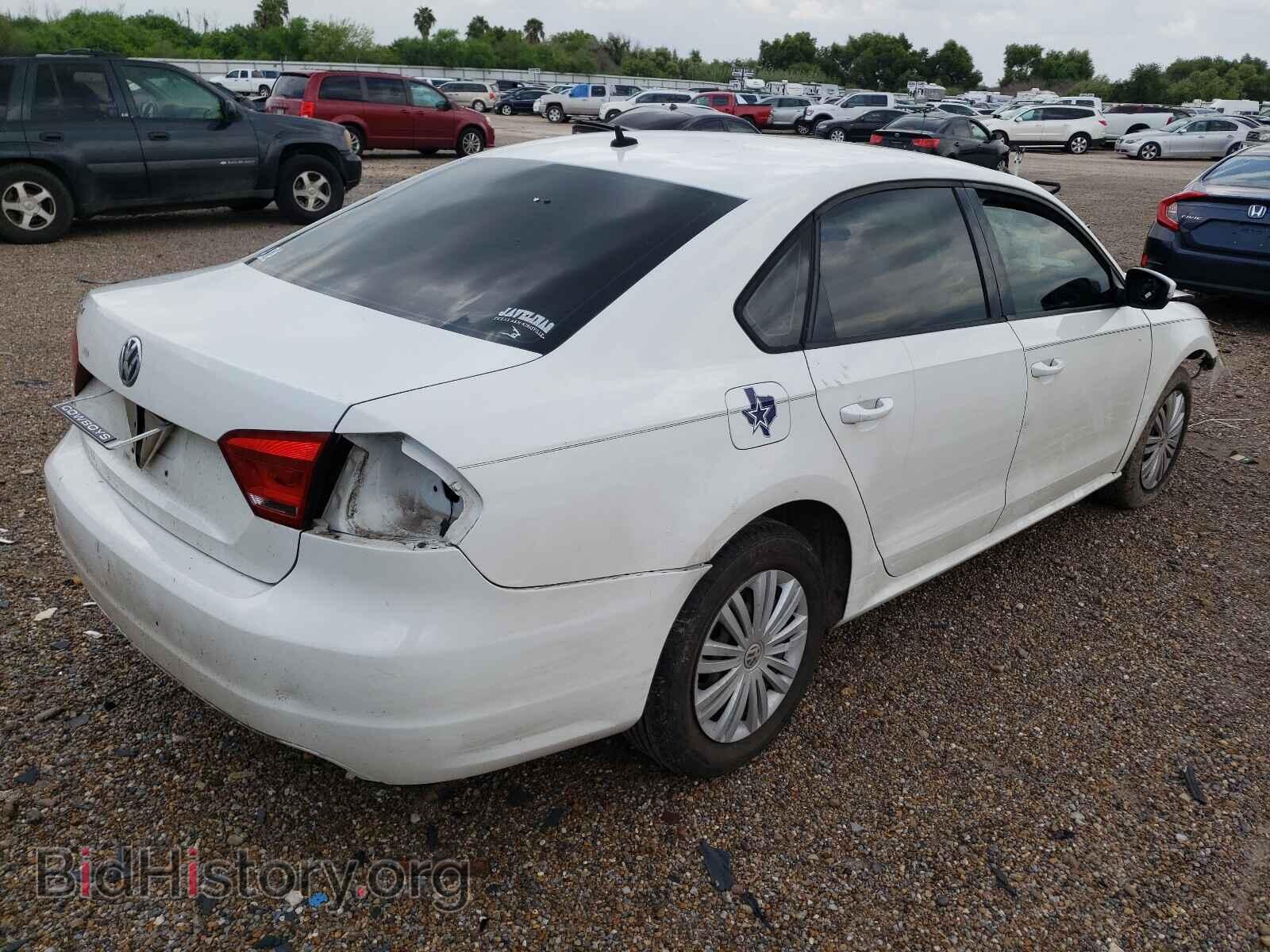 2014 VOLKSWAGEN PASSAT - VIN: 1VWAH7A33EC007784 - Фото 4