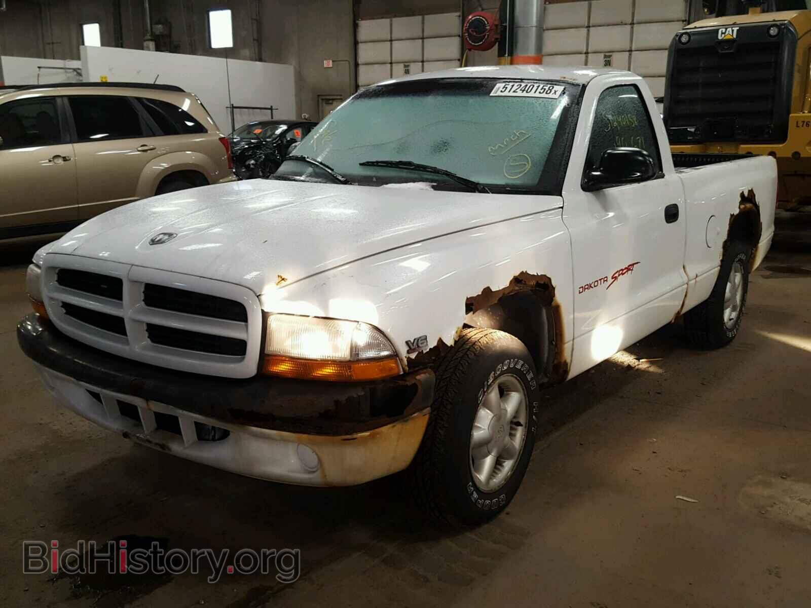 1998 DODGE DAKOTA - VIN: 1B7FL26X2WS736615 - Фото 2