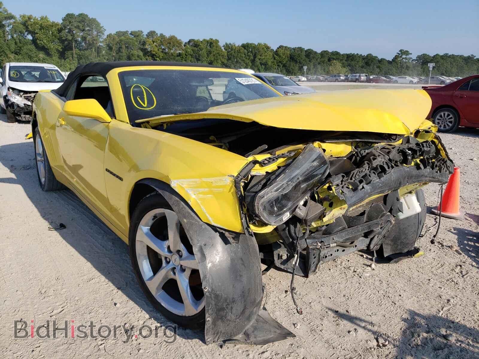 Фотография 2G1FF3D37F9182396 - CHEVROLET CAMARO 2015