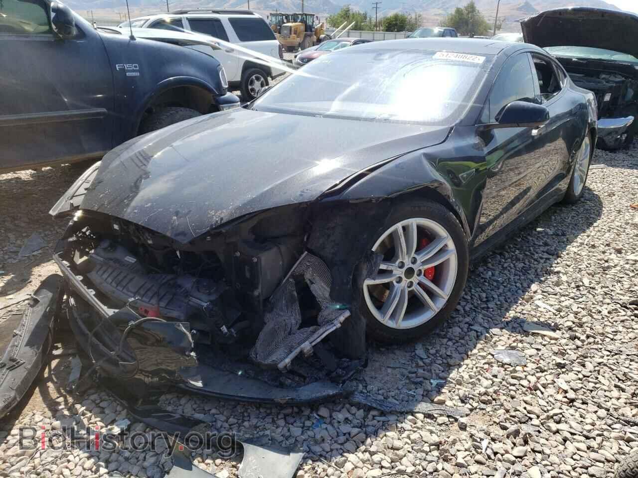 2014 TESLA MODEL S - VIN: 5YJSA1H28EFP64141 - Photo 2