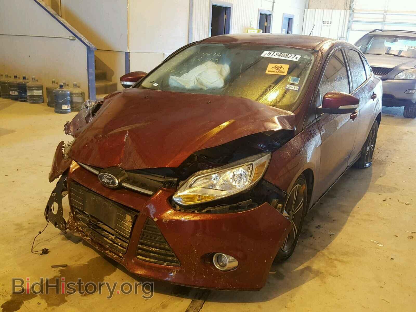 2014 FORD FOCUS - VIN: 1FADP3F27EL348607 - Фото 2