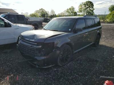 2019 Ford FLEX Flex SEL, gray — VIN 2FMHK6C8XKBA18004, Copart