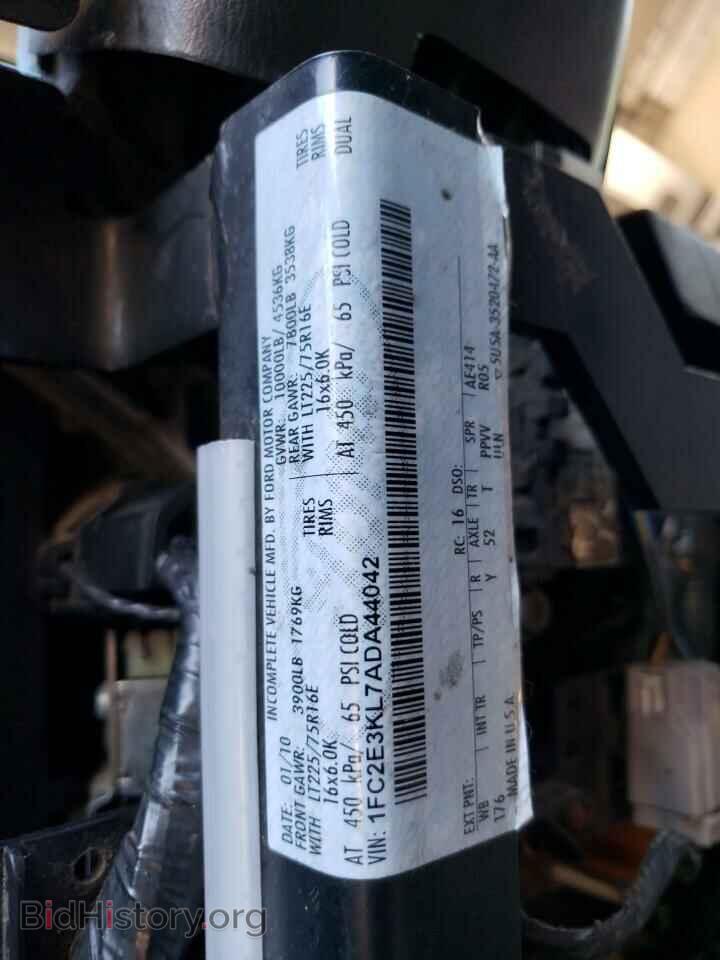 2010 FORD ECONOLINE - VIN: 1FC2E3KL7ADA44042 - Фото 12
