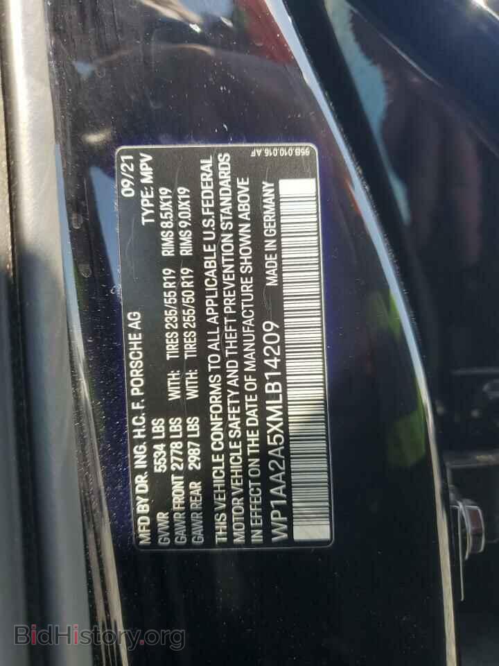 2021 PORSCHE MACAN - VIN: WP1AA2A5XMLB14209 - Photo 14