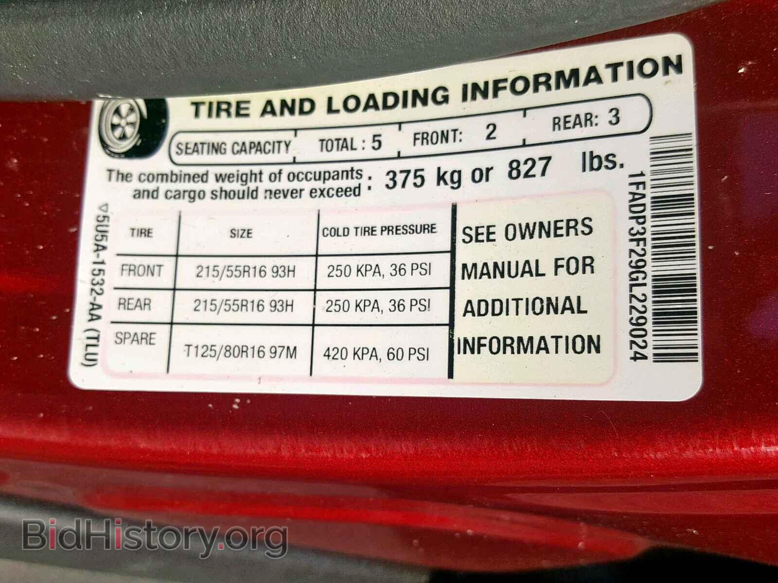 2016 FORD FOCUS SE - VIN: 1FADP3F29GL229024 - Фото 10