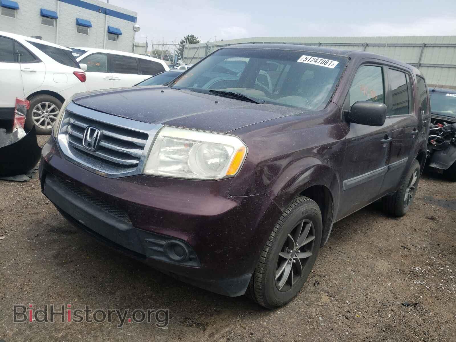 2013 HONDA PILOT - VIN: 5FNYF3H29DB044563 - Фото 2