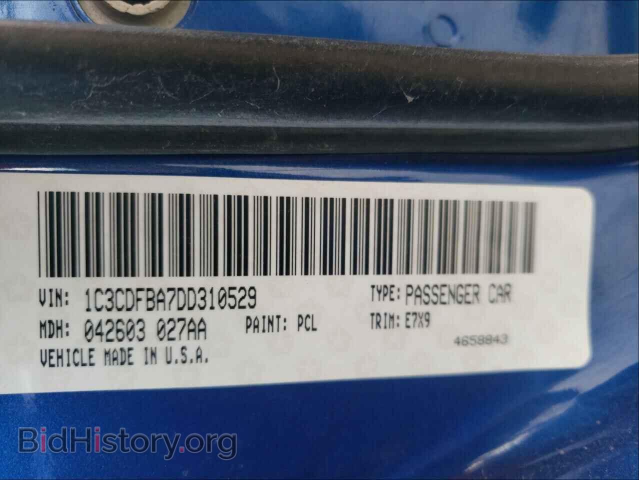 2013 DODGE DART - VIN: 1C3CDFBA7DD310529 - Photo 10