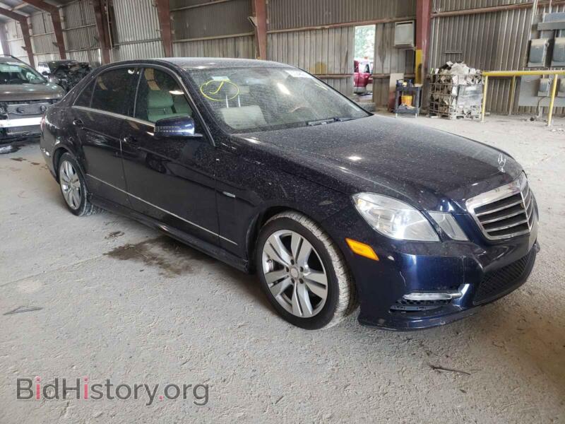 2012 Mercedes-Benz E-CLASS E 350 Blue (VIN WDDHF2EB7CA519025) — фото 1 из 10, Copart, повреждение: затопление
