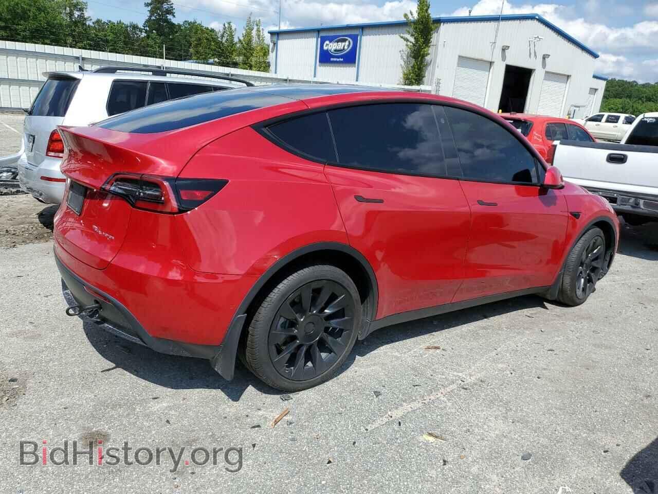 2022 TESLA MODEL Y - VIN: 7SAYGDEE6NF412414 - Фото 3