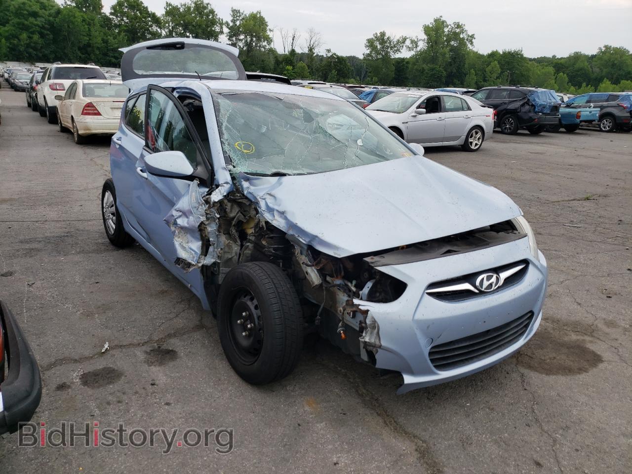 2012 HYUNDAI ACCENT - VIN: KMHCT5AE5CU036254 - Фото 9