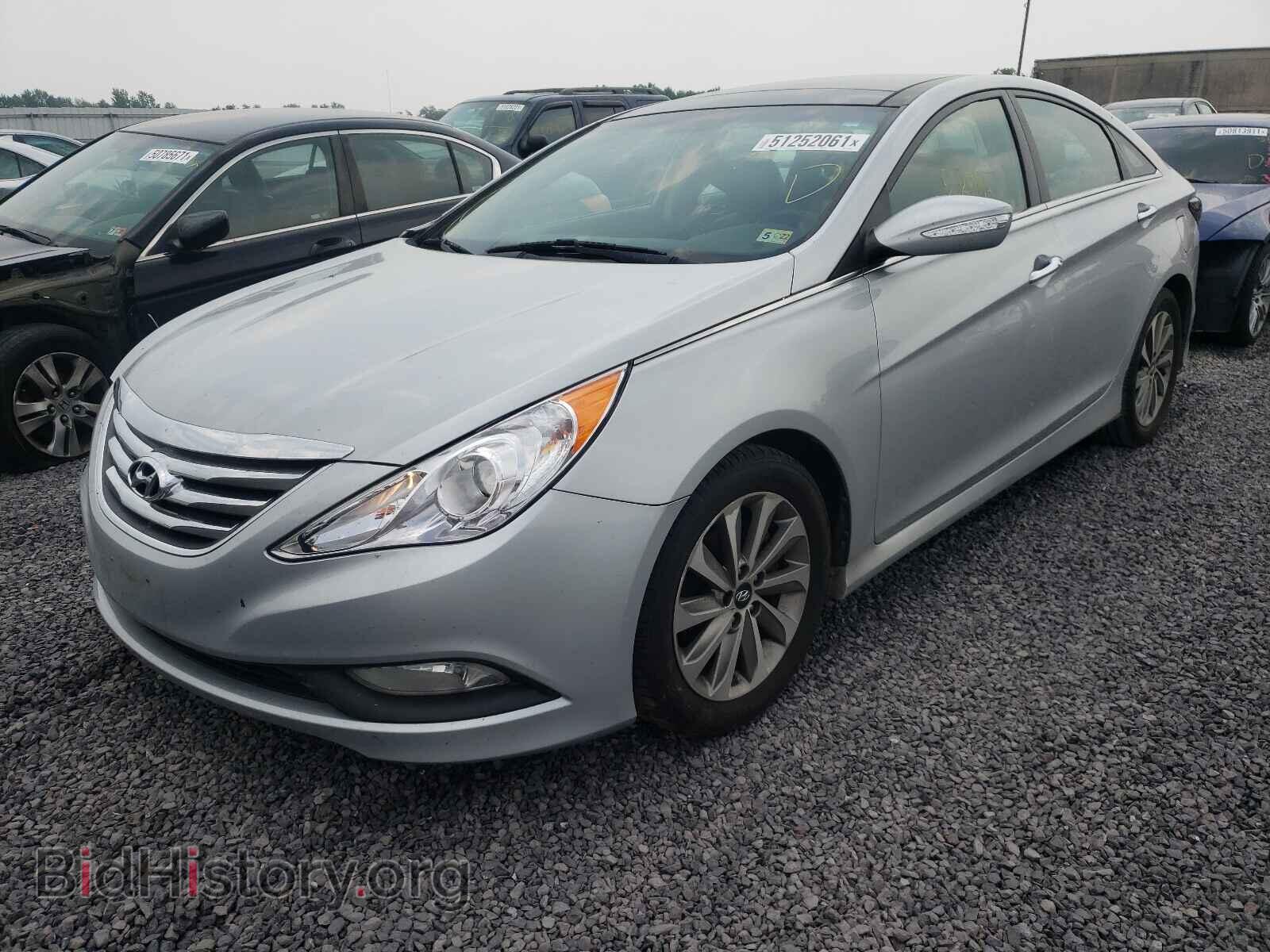 2014 HYUNDAI SONATA - VIN: 5NPEC4AC7EH884560 - Фото 2