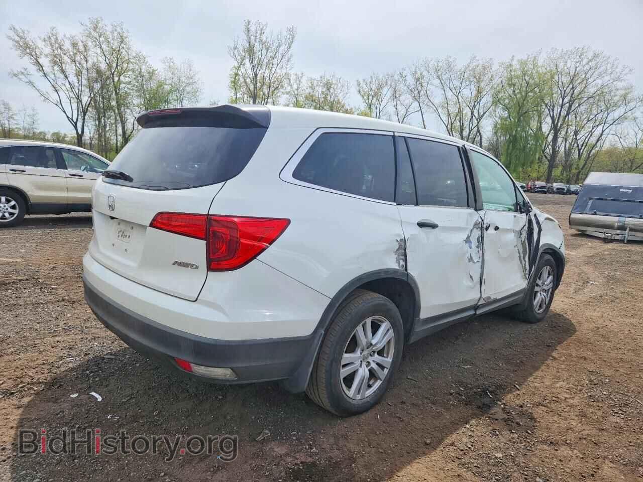 2016 HONDA PILOT - VIN: 5FNYF6H10GB023064 - Фото 3