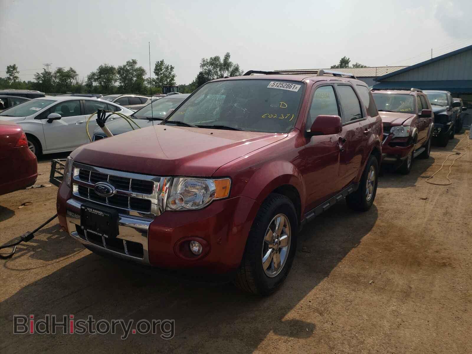 2012 FORD ESCAPE - VIN: 1FMCU9E72CKC02371 - Фото 2