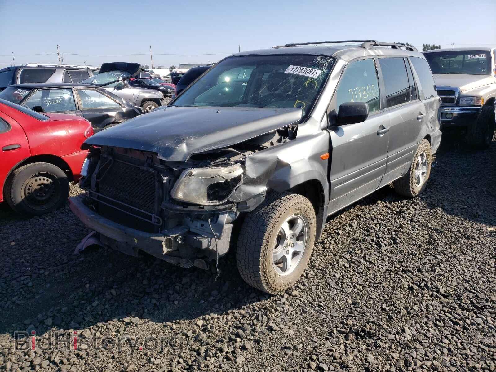 2007 HONDA PILOT - VIN: 5FNYF28567B017216 - Фото 2