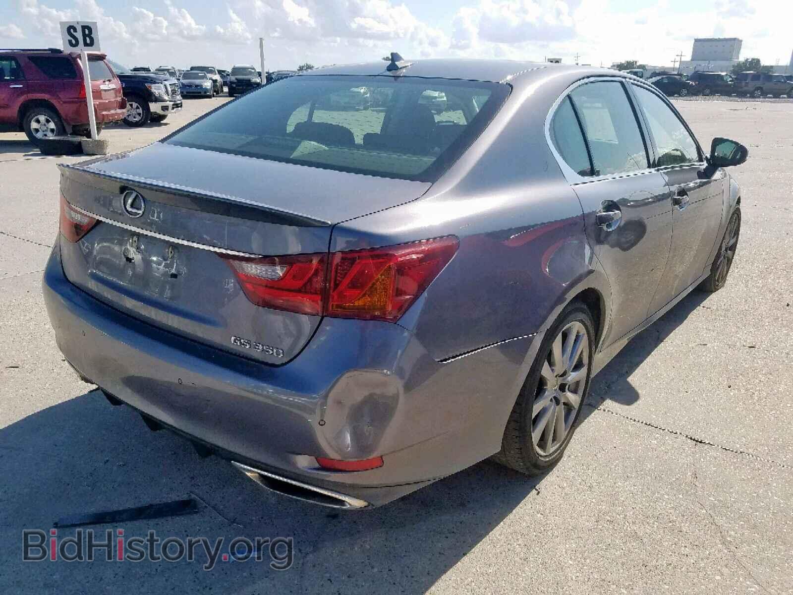 2014 LEXUS GS350 - VIN: JTHBE1BL7E5032069 - Фото 4