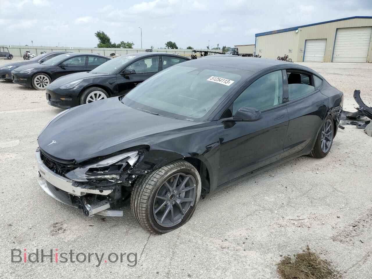 Photo 5YJ3E1EA9MF096174 - TESLA MODEL 3 2021