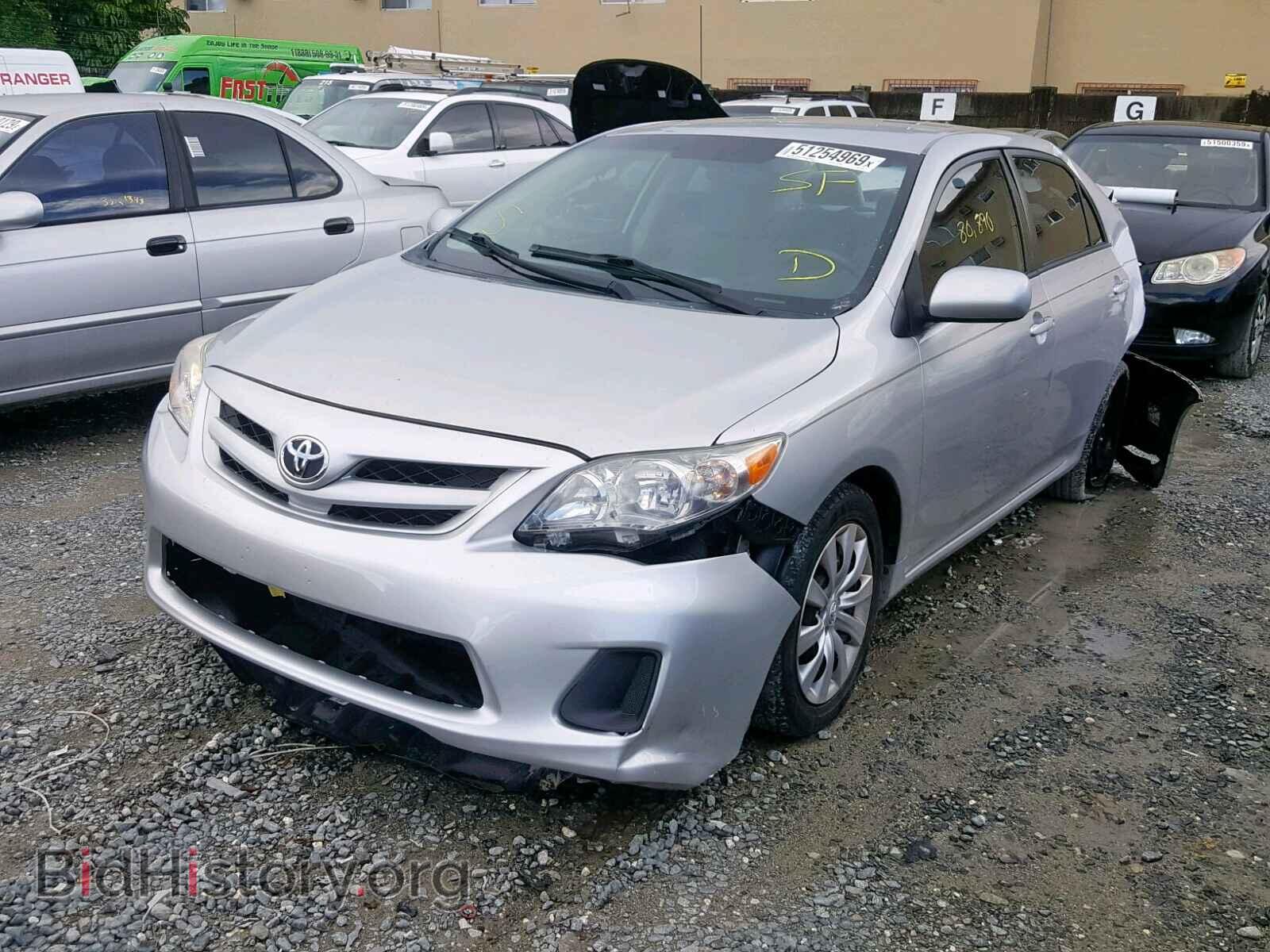 2012 TOYOTA COROLLA BA - VIN: 2T1BU4EE2CC842003 - Фото 2