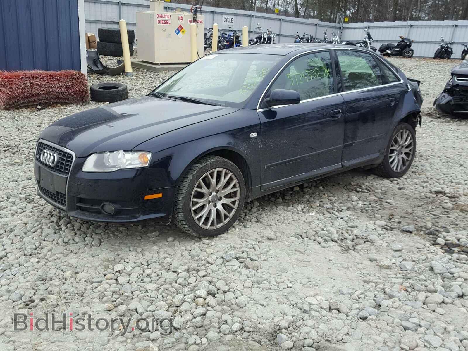 2008 AUDI A4 - VIN: WAUDF78E18A168449 - Фото 2