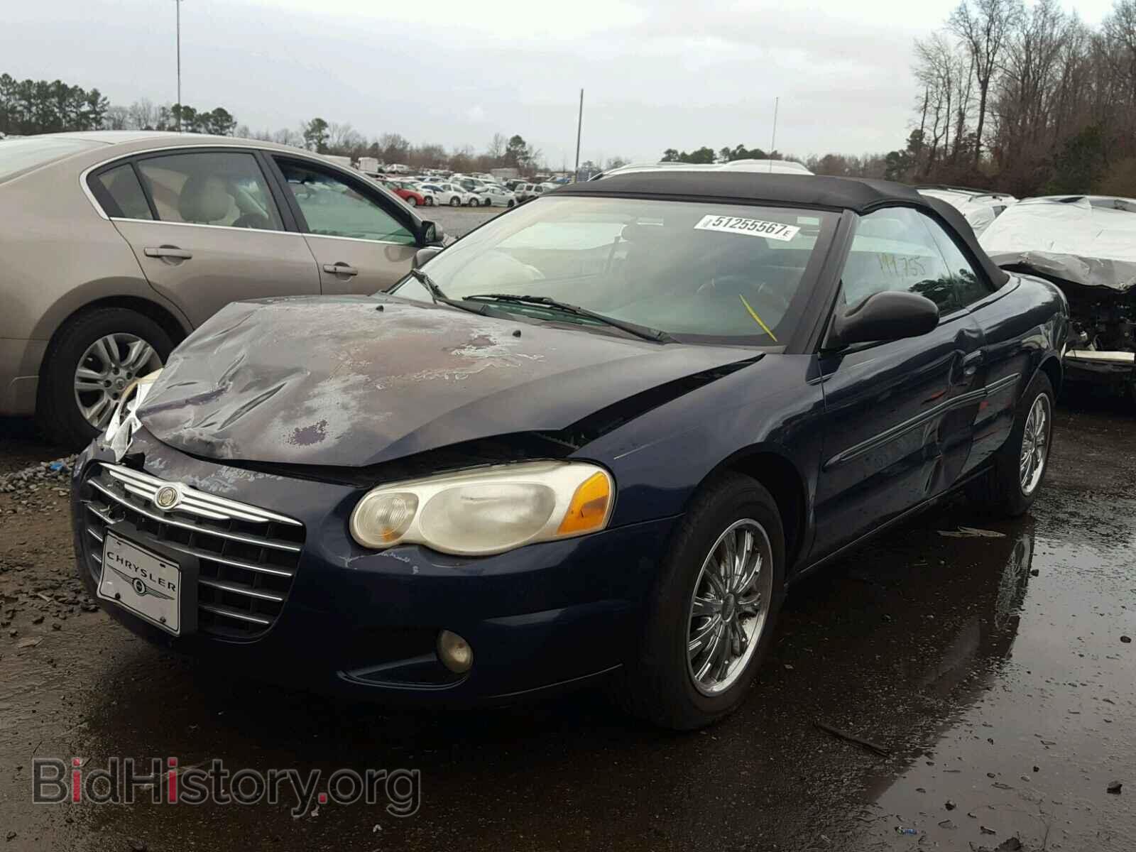 2005 CHRYSLER SEBRING - VIN: 1C3EL55R95N625335 - Фото 2