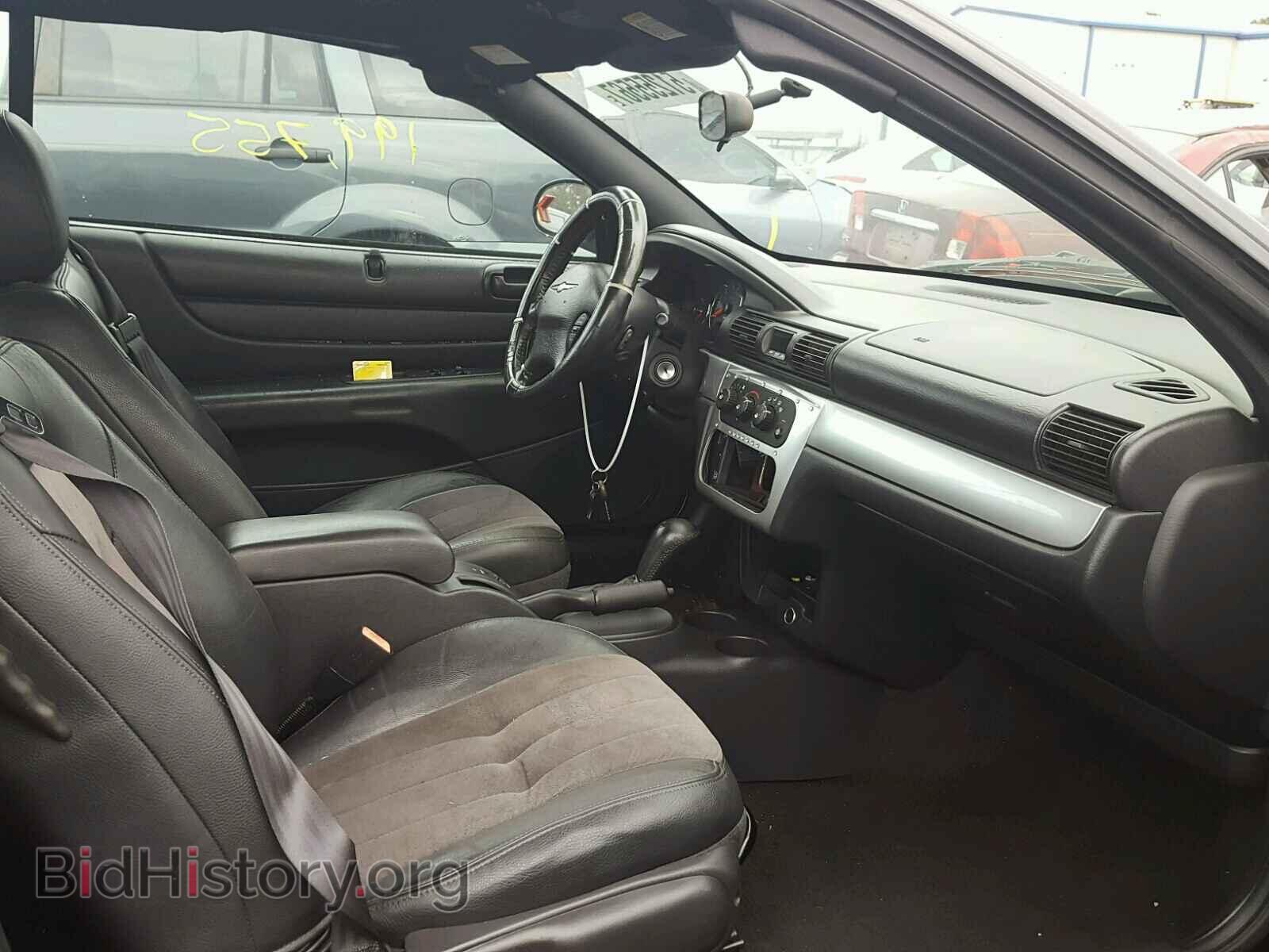 2005 CHRYSLER SEBRING - VIN: 1C3EL55R95N625335 - Фото 5