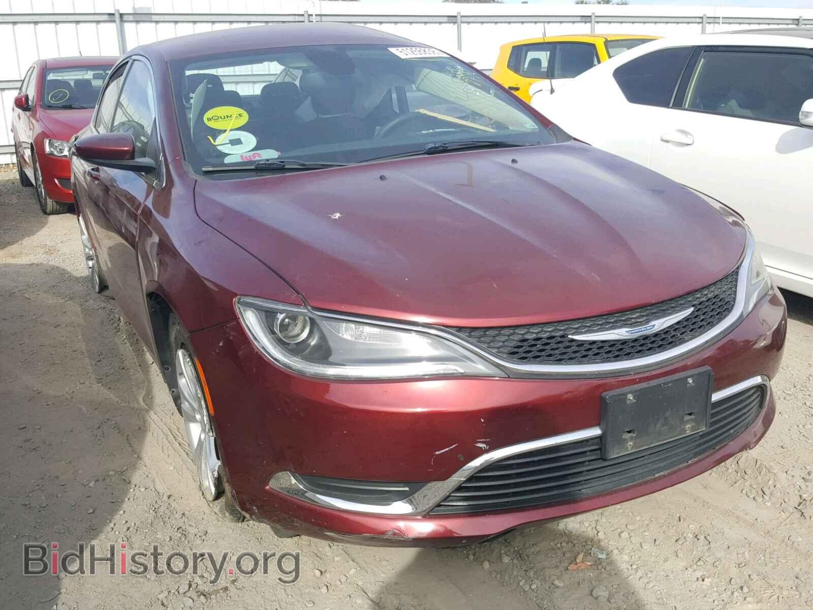Фотография 1C3CCCAB3FN749025 - CHRYSLER 200 2015