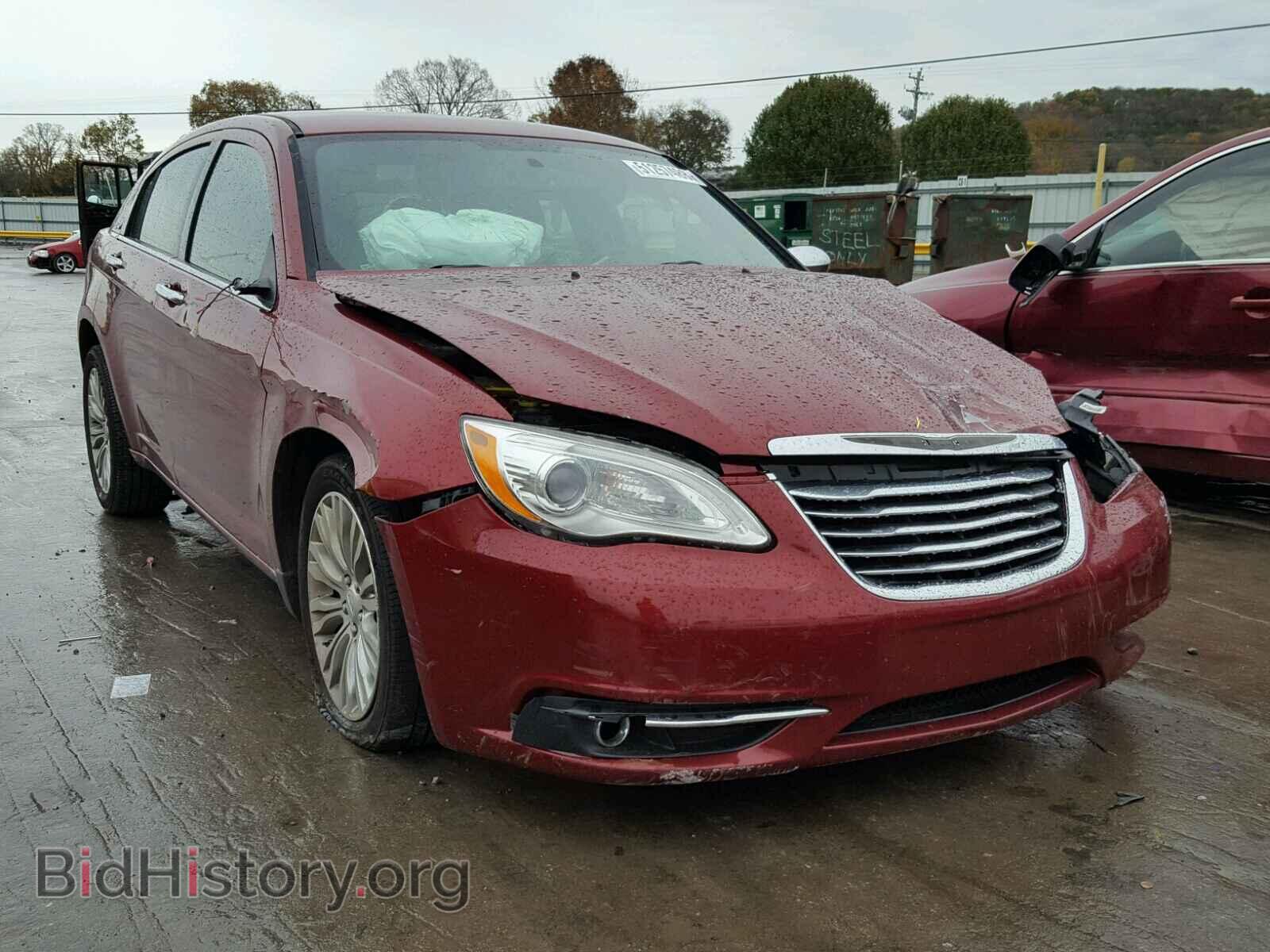 Фотография 1C3CCBCG9CN249143 - CHRYSLER 200 2012
